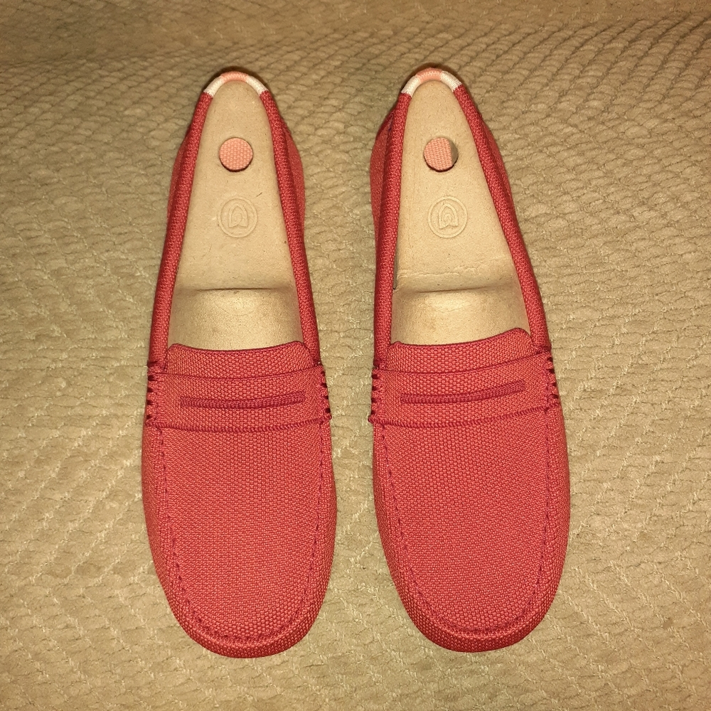 NWOB ROTHY'S The Driver In Red Clementine Women's size 9
